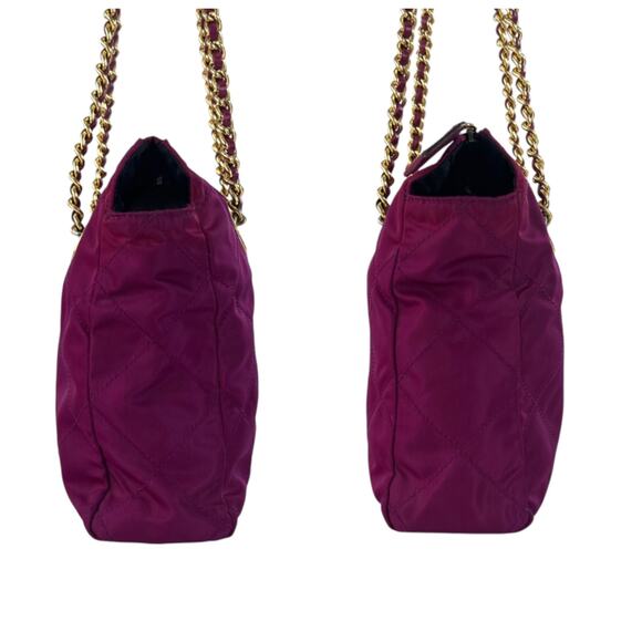 Prada Nylon Stitched Chain Shoulder Bag - Picture 3 of 7